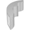 Ekena Millwork 3-in. W x 8-in. D x 12-in. H Ozark Architectural Grade PVC Knee Brace BRCP03X08X12OZK - alternate 5